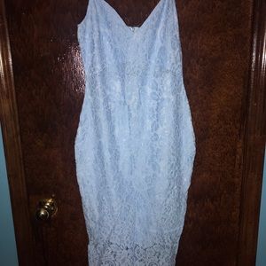 Baby Blue dress from PrettyLittleThing